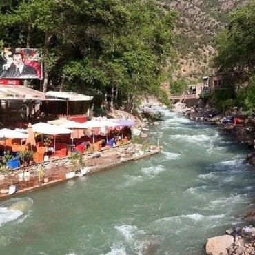Day trip to the Ourika valley with lunch in Marrakech