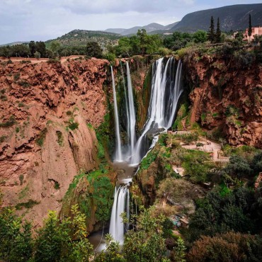 Une visite guidée des cascades d'Ouzoud