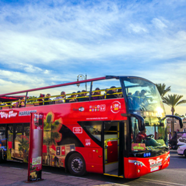 Marrakech: visite de la ville en bus